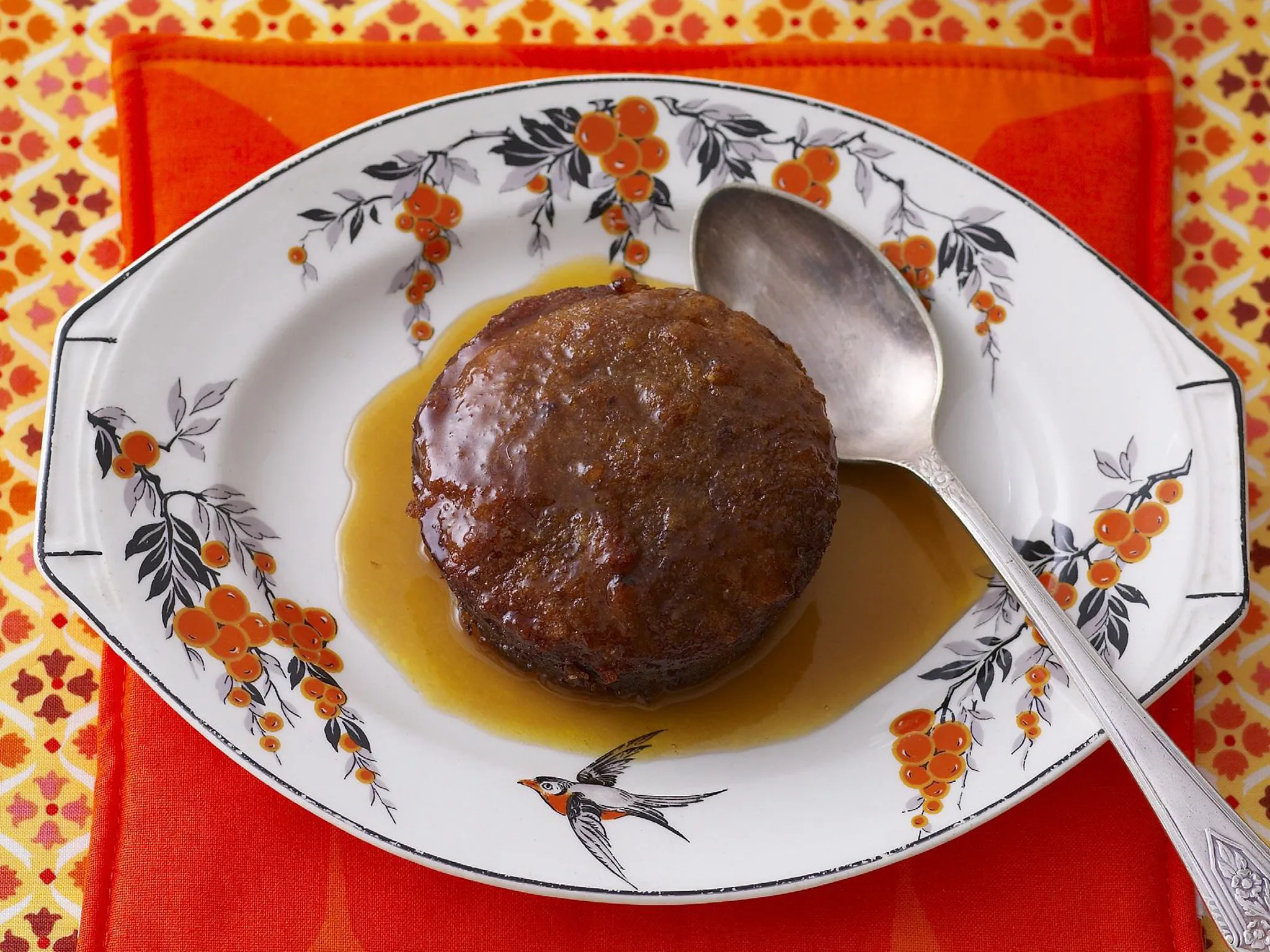 sticky date cakes with orange caramel sauce