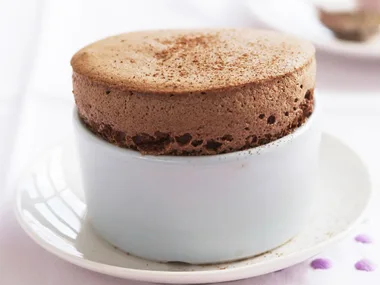 chocolate soufflés