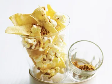 spiced popcorn