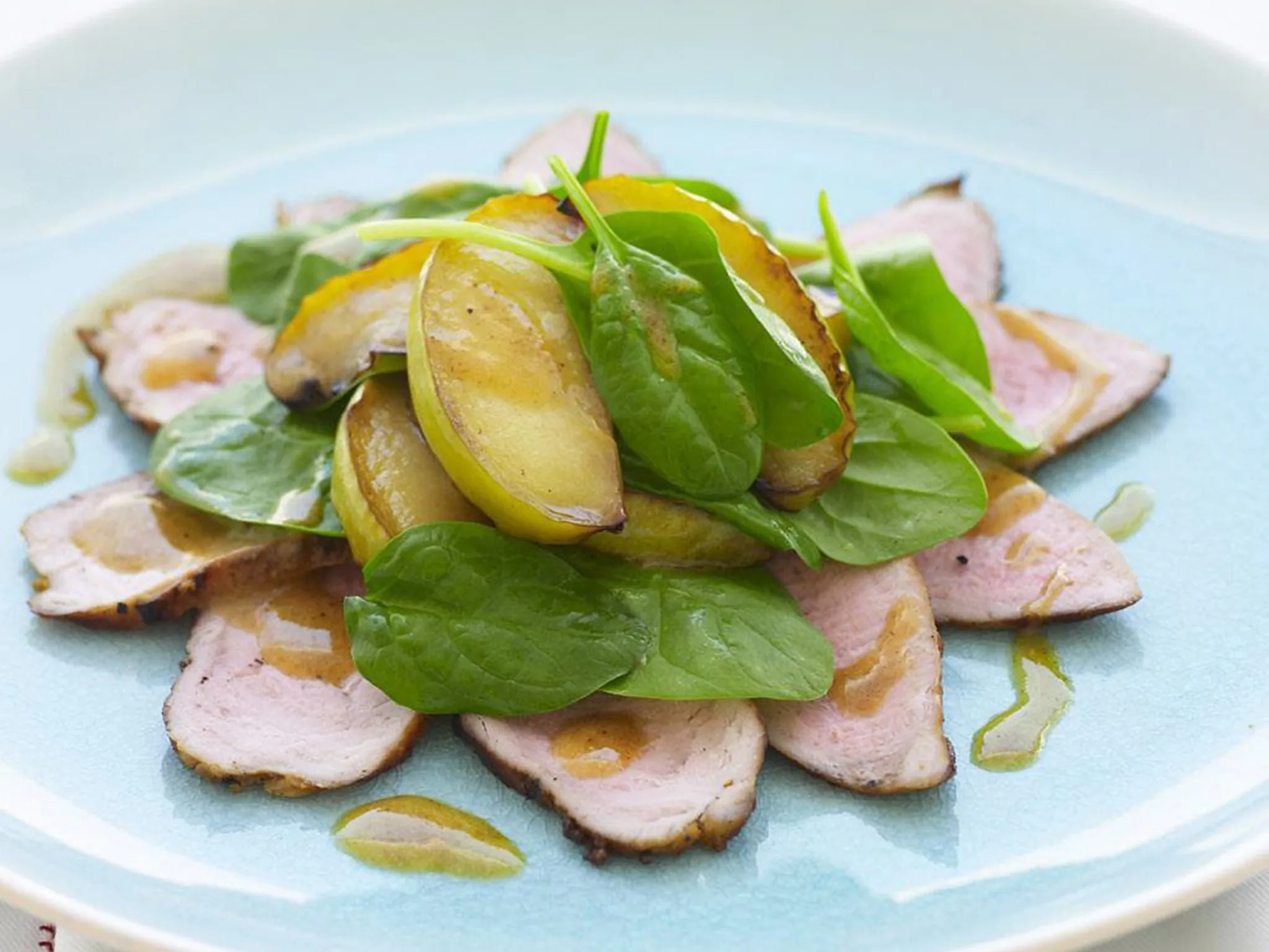 pork & applesalad