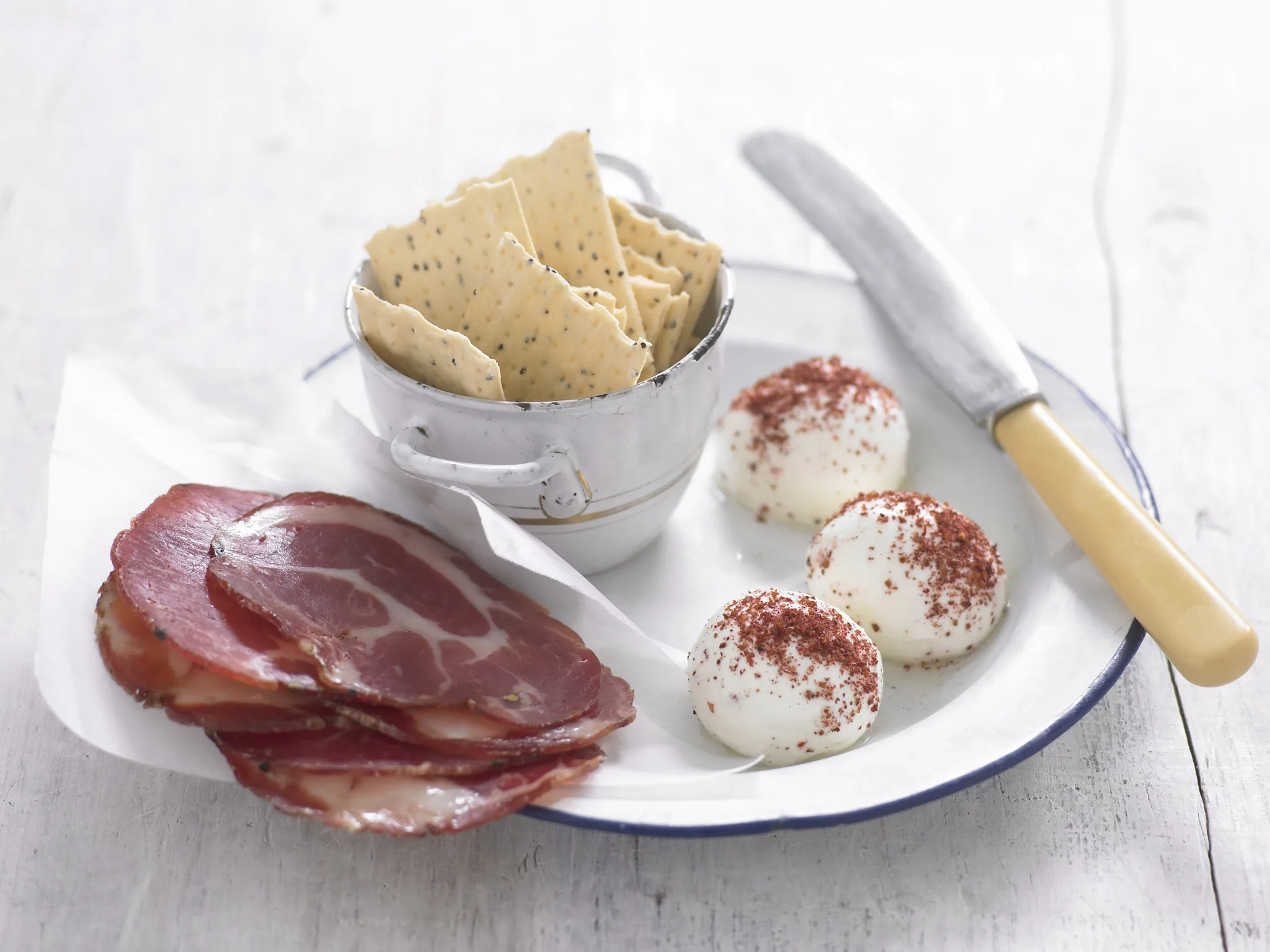 sumac labne with coppa