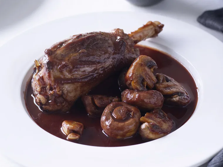 lamb shanks bourguignon
