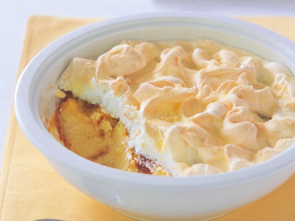 lemon meringue pudding