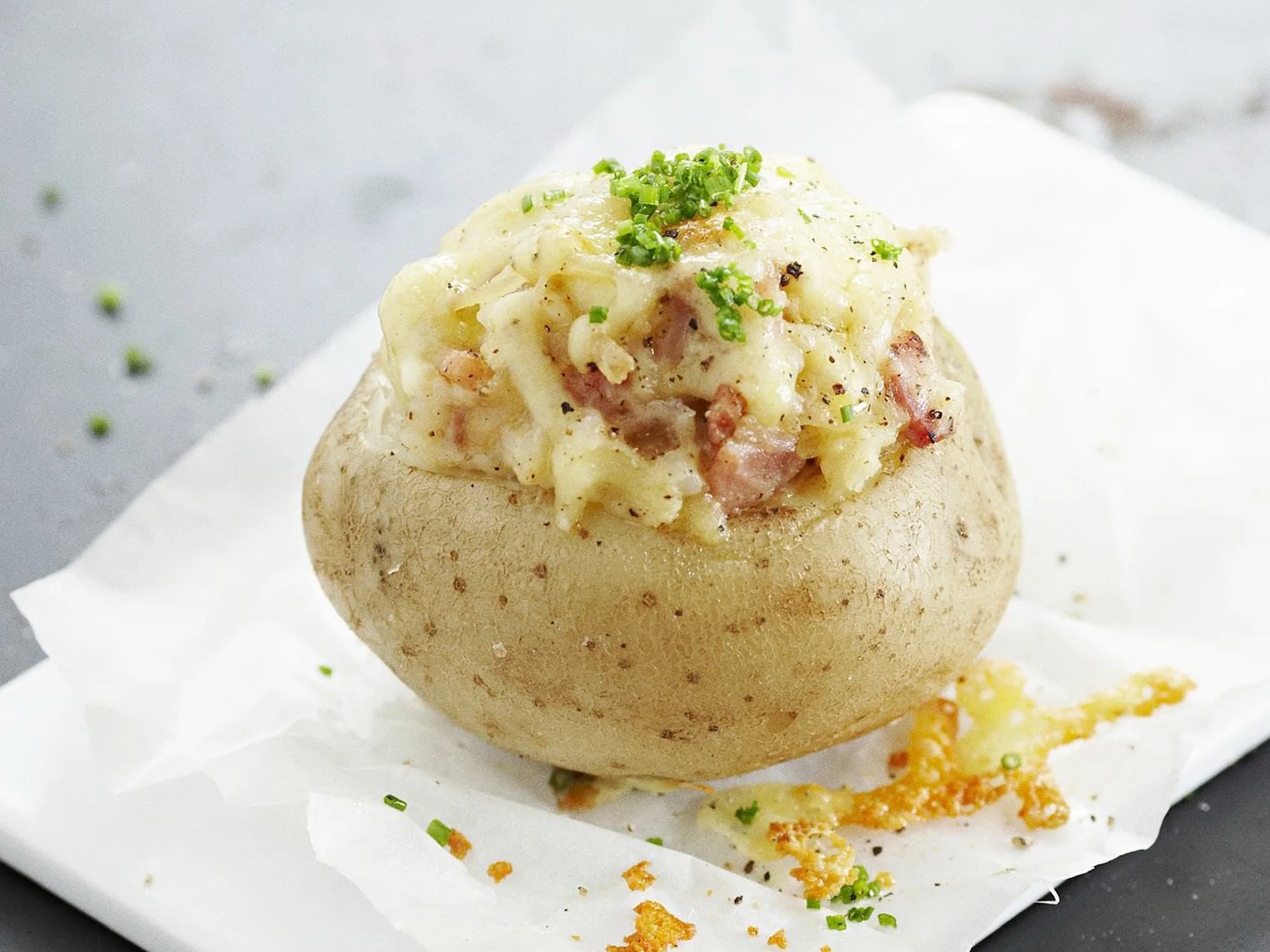Bacon and cheese potatoes