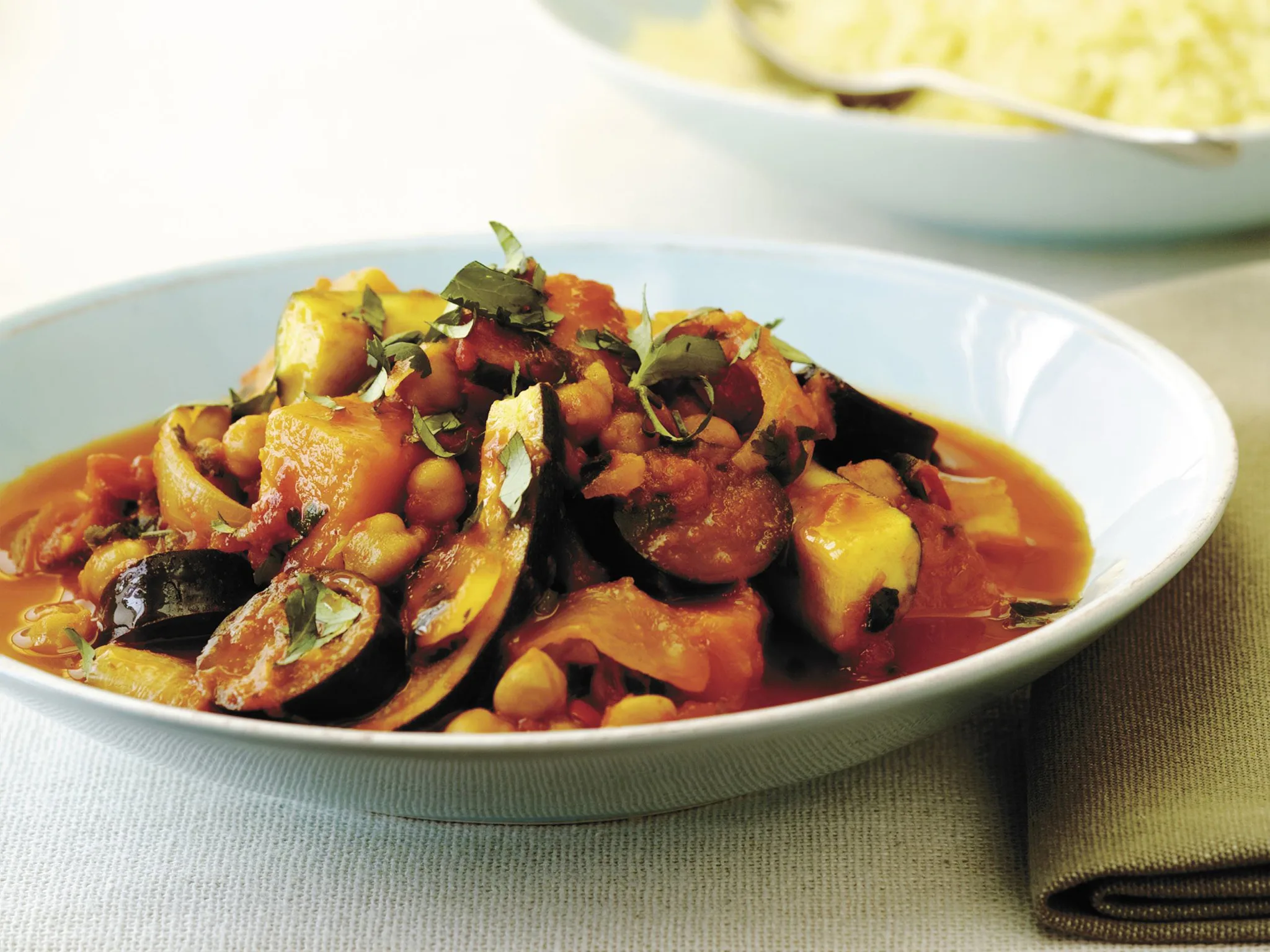 chickpea and vegetable tagine