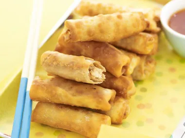 chicken spring rolls