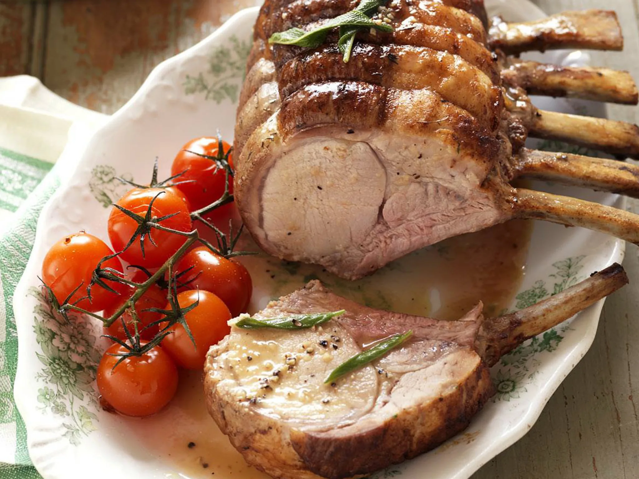 BRAISED PORK WITH FRESH SAGE