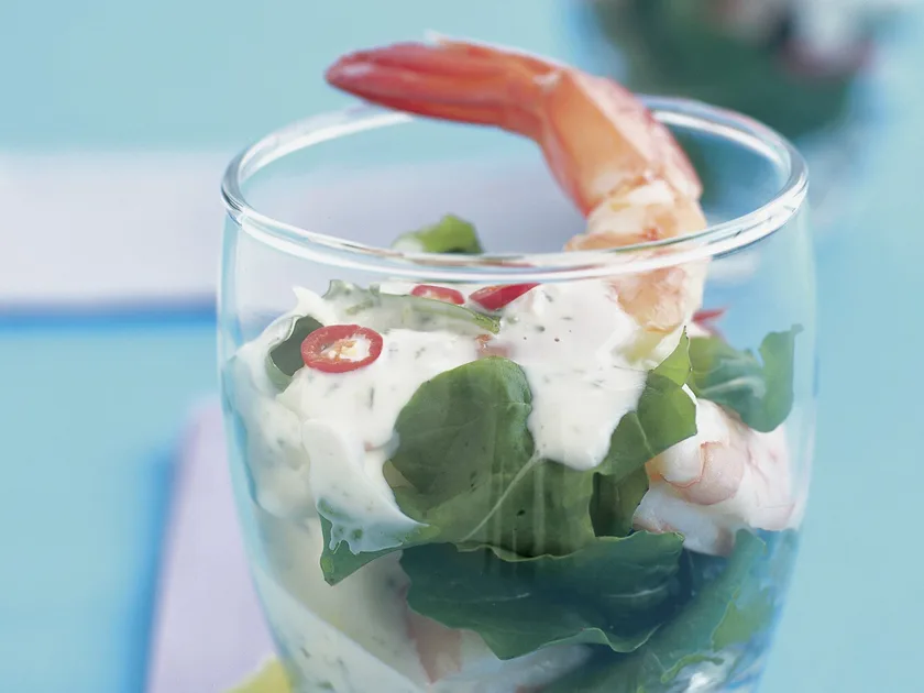 Prawn cocktail with lime aïoli | Women's Weekly Food