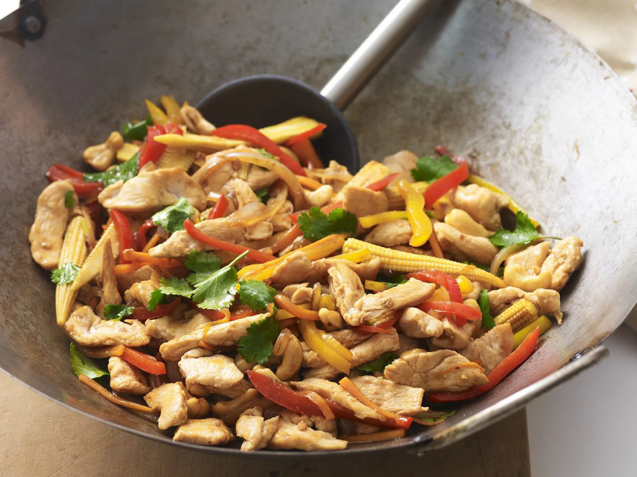 PLUM CHICKEN WITH CASHEWS