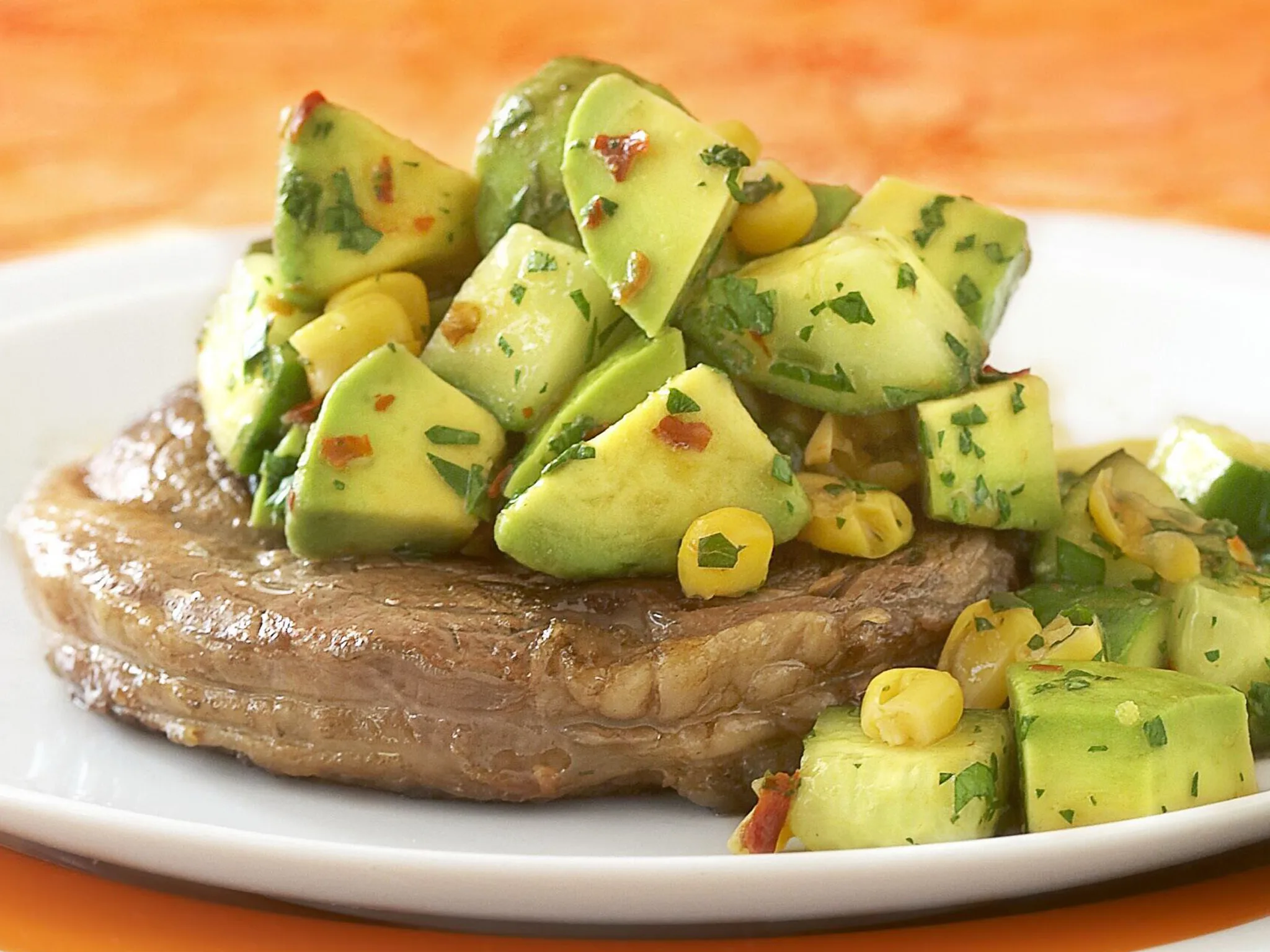 CHILLI CORN AND AVOCADO SALSA