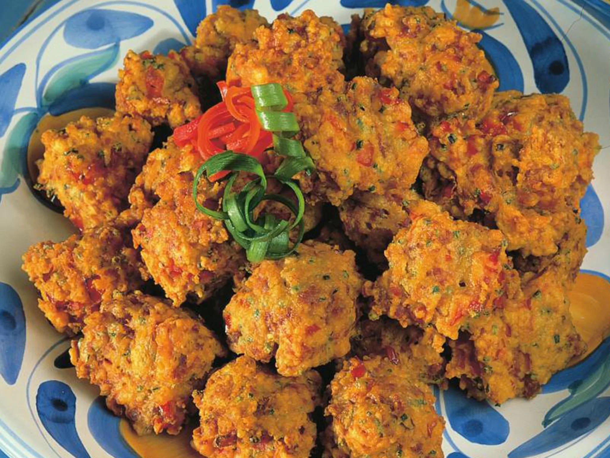 chorizo cheese puffs