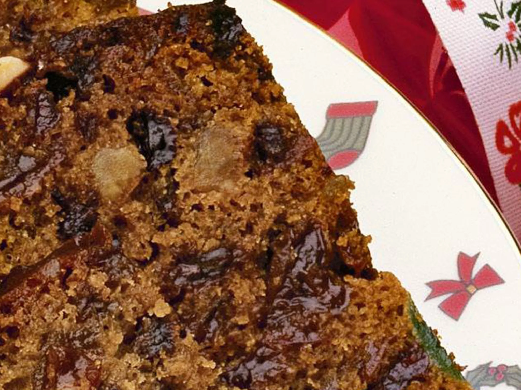 LAYERED BRANDIED ALMOND CAKE