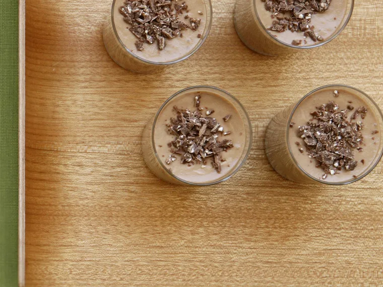 chocolate and nougat mousse