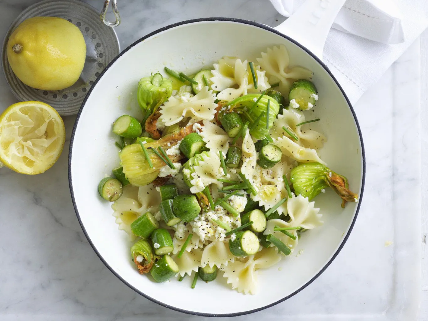 Zucchini and ricotta farfalle | Women&amp;#39;s Weekly Food