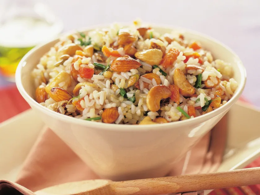 Nutty rice with figs and apricots | Women's Weekly Food