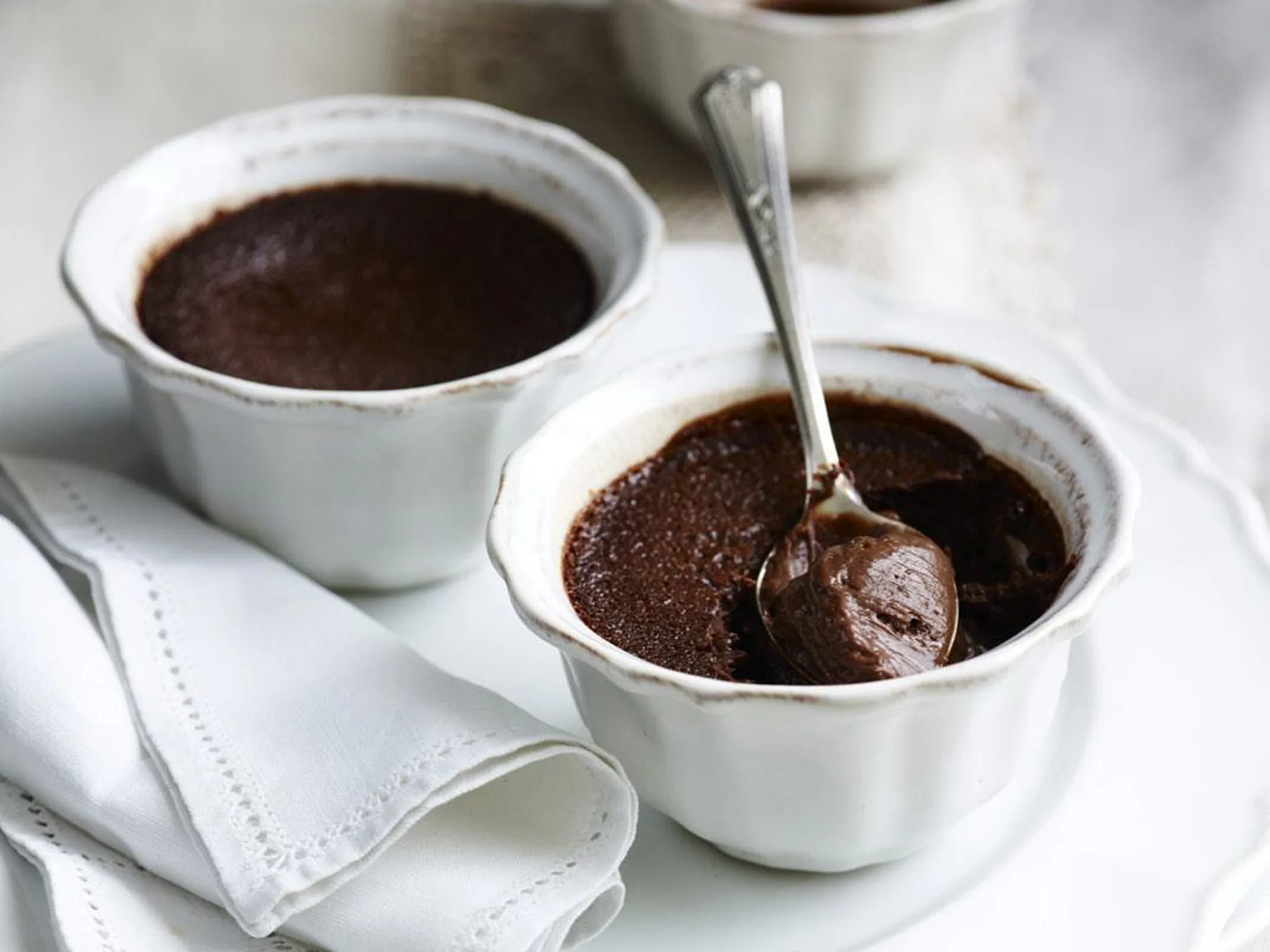 chocolate pots