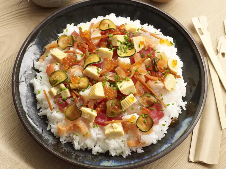 Free-form sushi