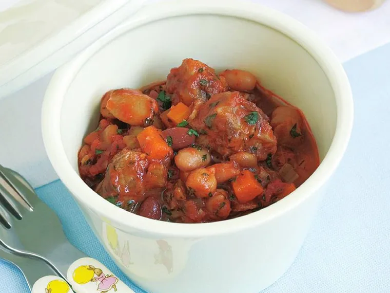 easy lamb and bean casserole