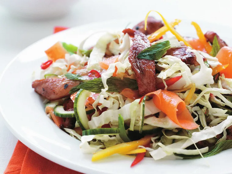 honey soy chicken salad