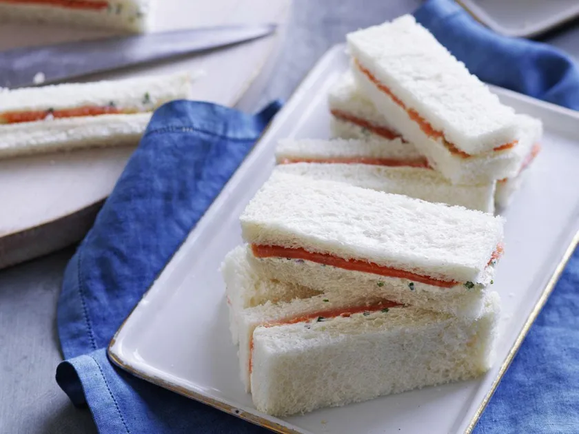 Smoked salmon finger sandwiches | Women's Weekly Food