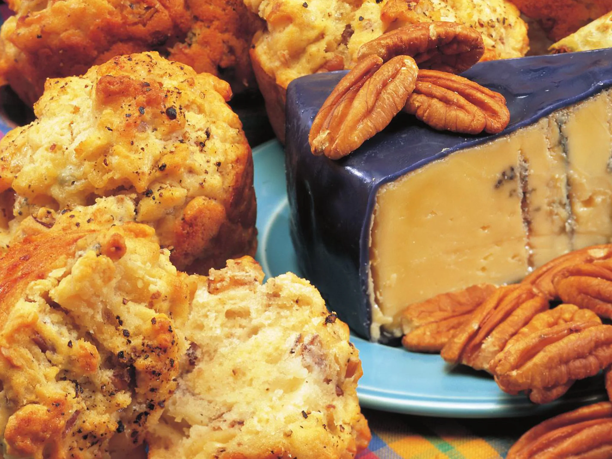 pear and pecan muffins