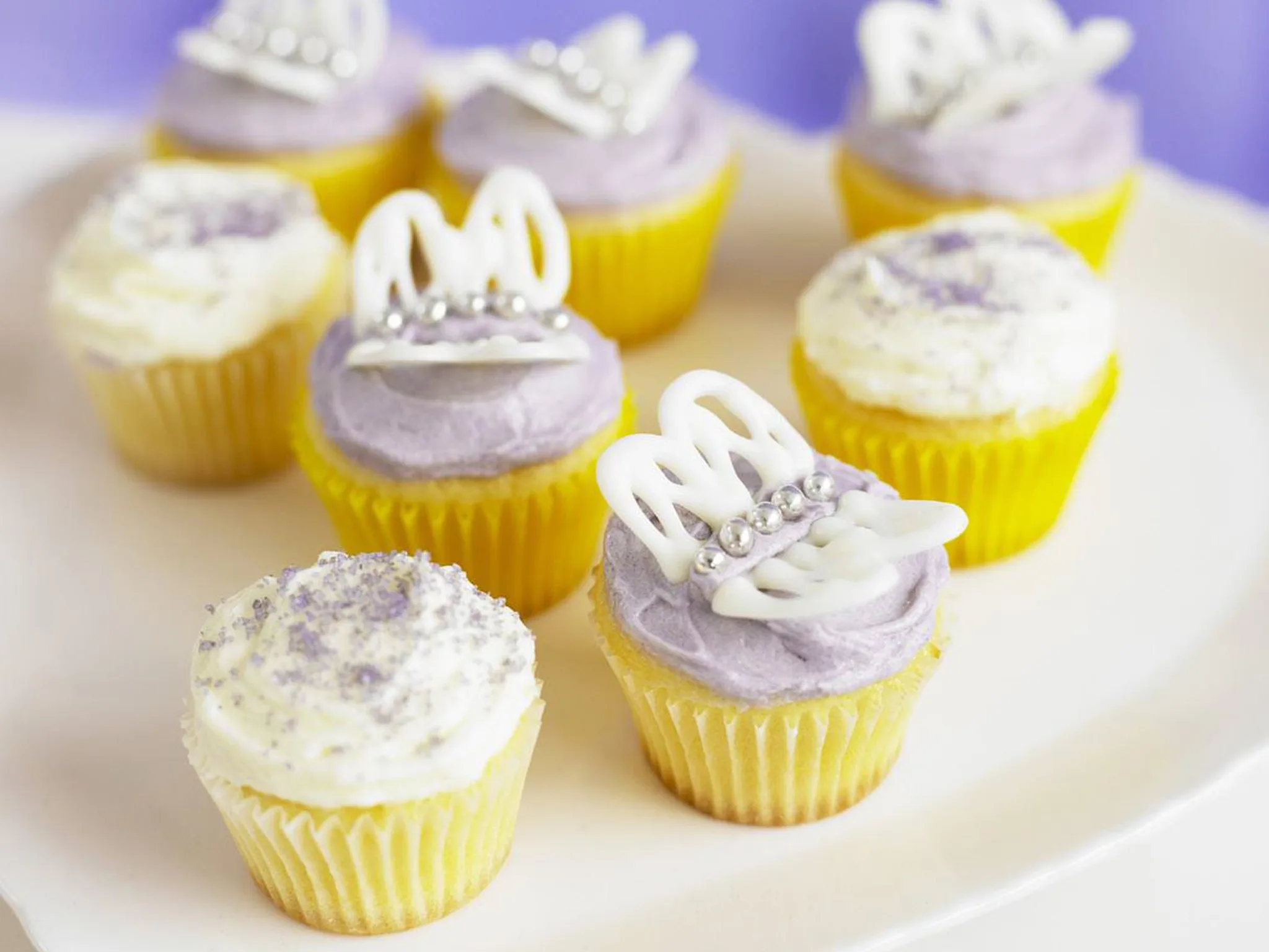 mini butterfly cakes