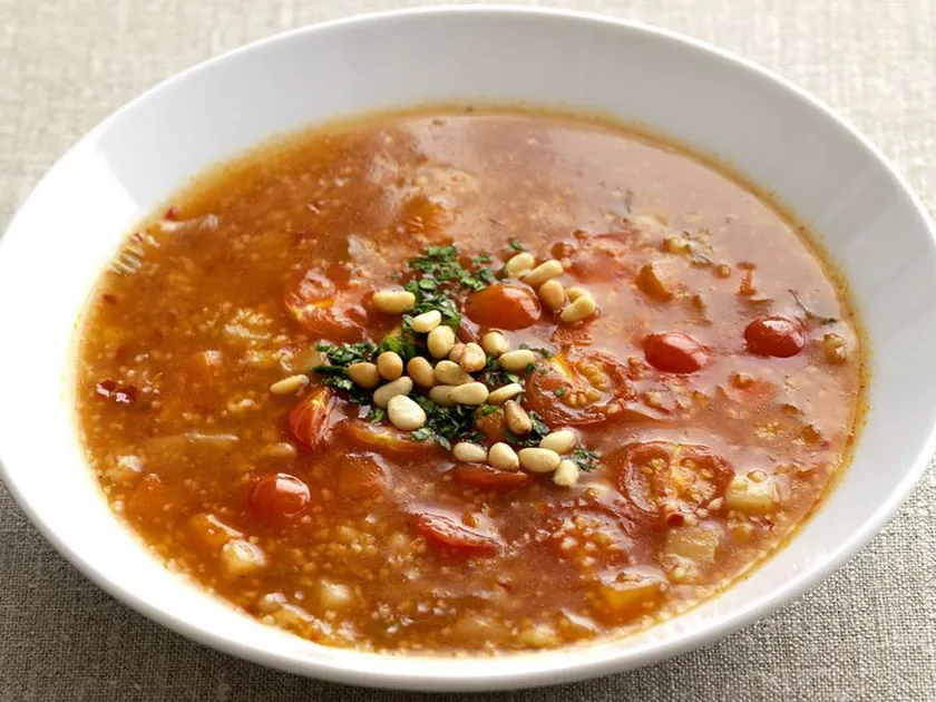 Moroccan vegetable soup with harissa | Women's Weekly Food