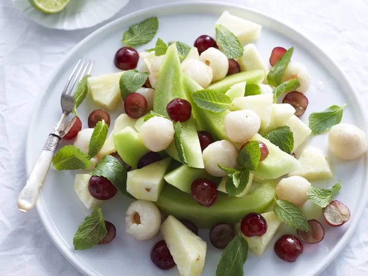 minted fruit salad