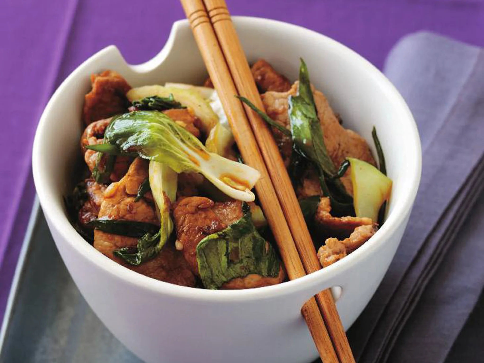teriyaki pork stir-fry