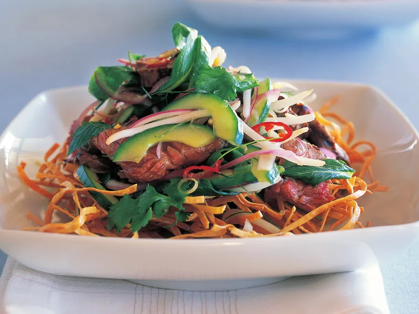 Thai beef and noodle salad | Women's Weekly Food