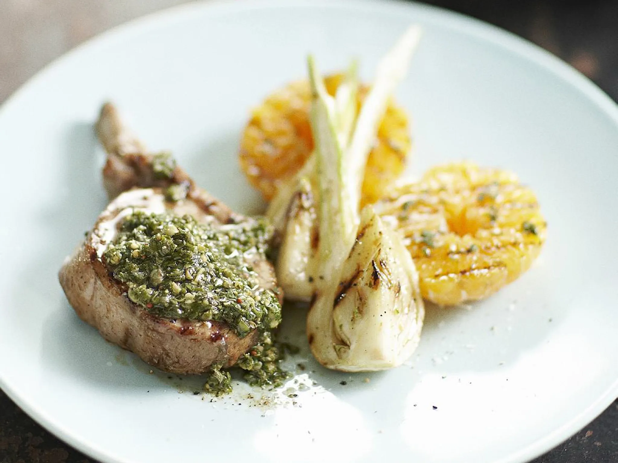 teriyaki lamb skewers