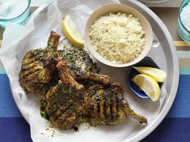 CHERMOULLA-SPICED VEAL CUTLETS