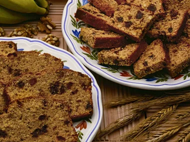 HONEY DATE AND NUT CAKE