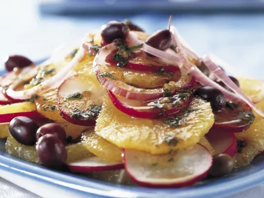 orange and radish salad