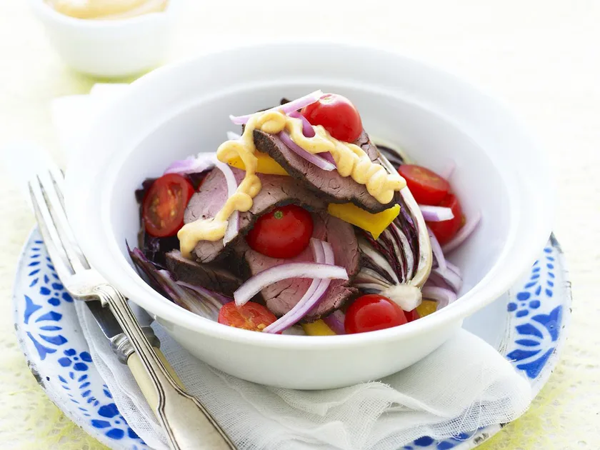 Grilled veal and radicchio salad | Women's Weekly Food