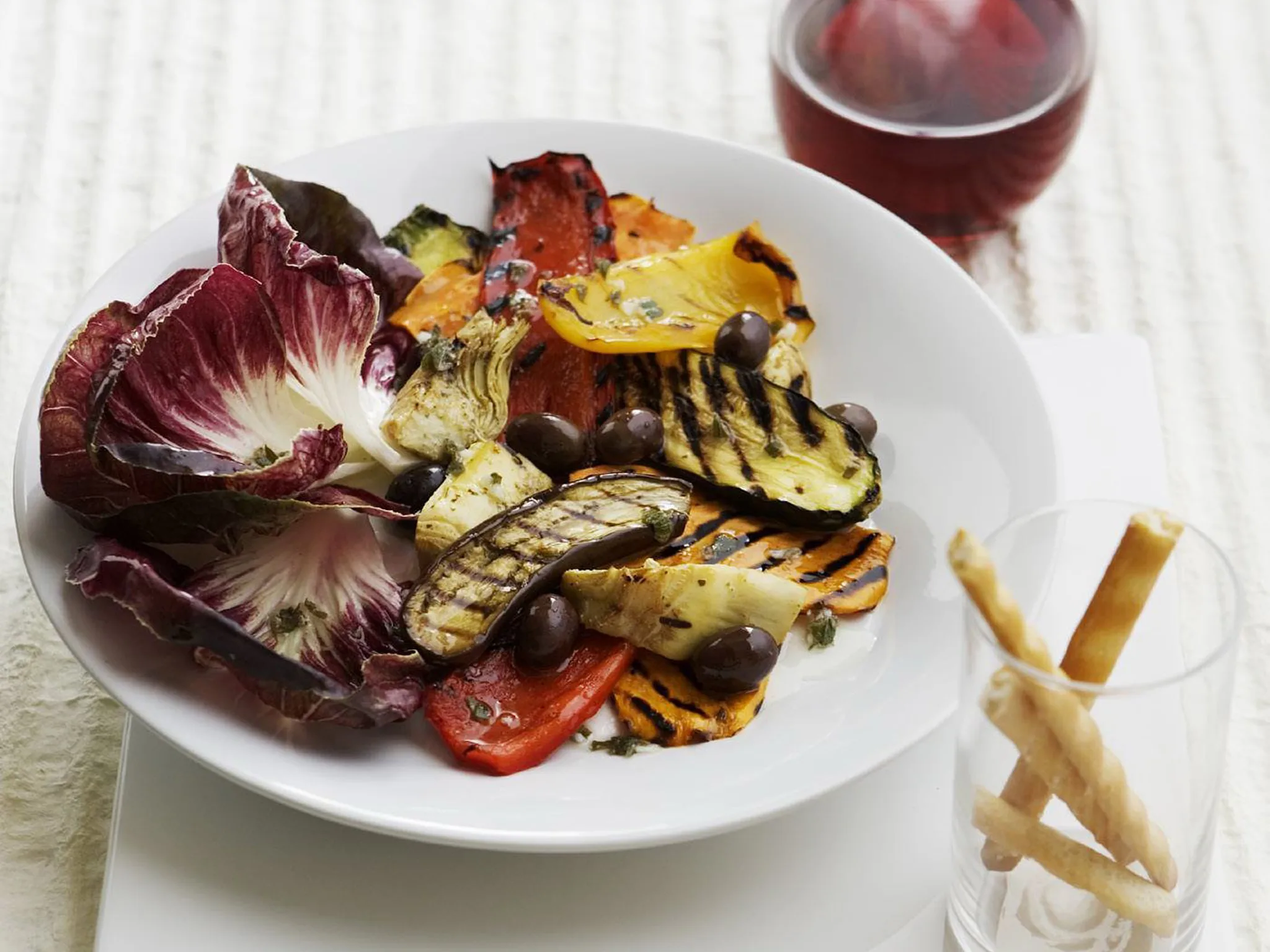 CHAR-GRILLED MEDITERRANEAN VEGETABLES