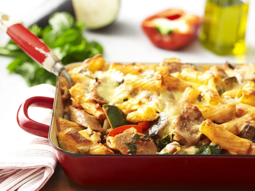 Spicy sausage pasta bake | Women's Weekly Food