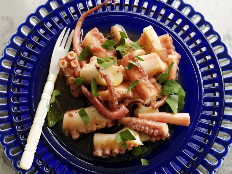 Pickled octopus