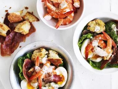 prawn caesar salad