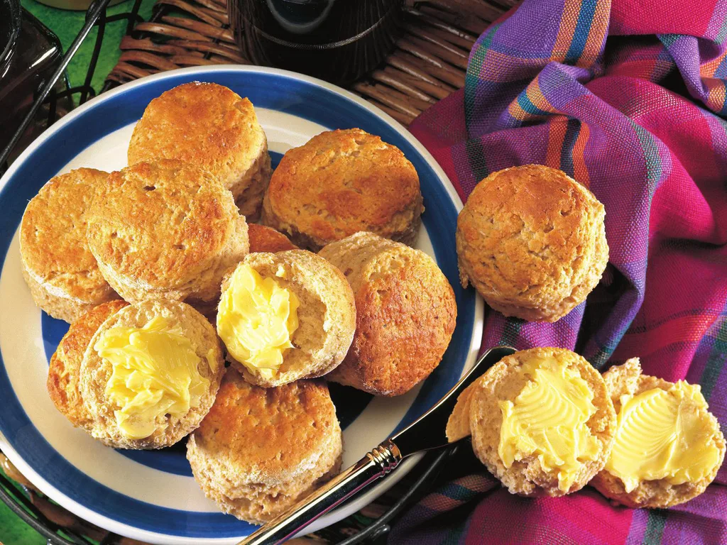 honey wholemeal scones