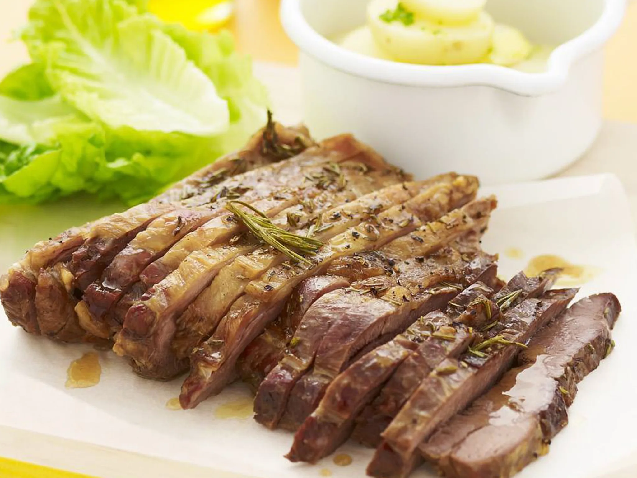 balsamic butterflied lamb