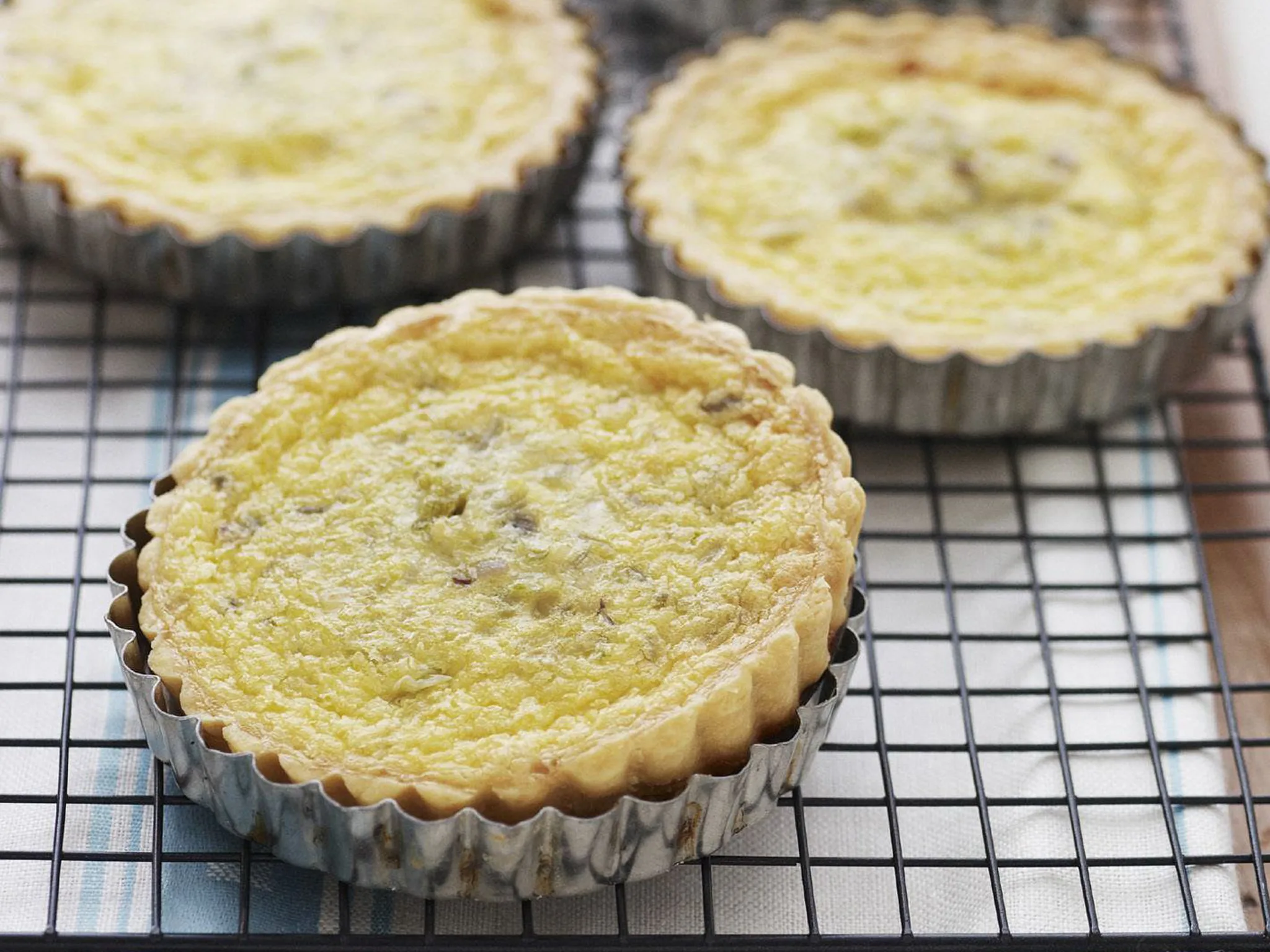 shallot tartlets