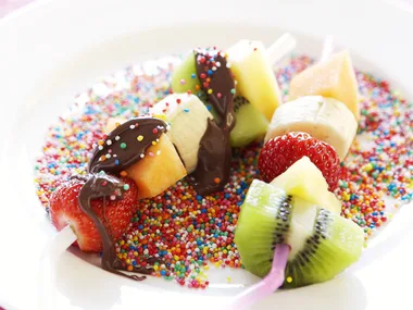 fruit kebab dippers