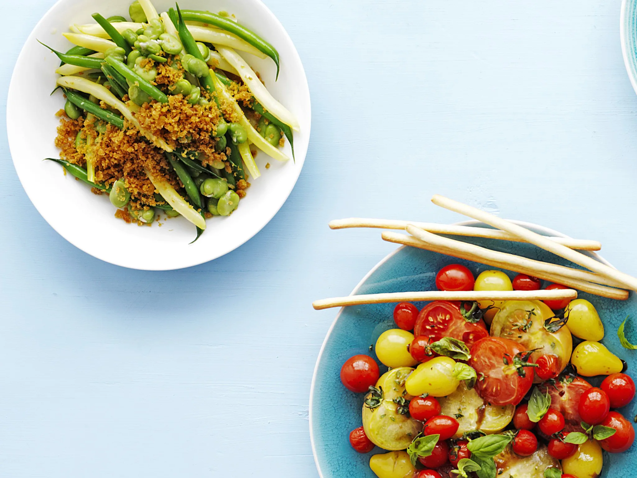 roasted mediterranean tomato salad