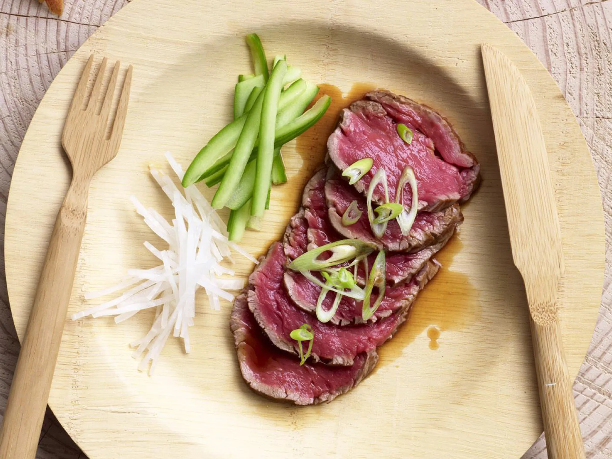 Seared beef