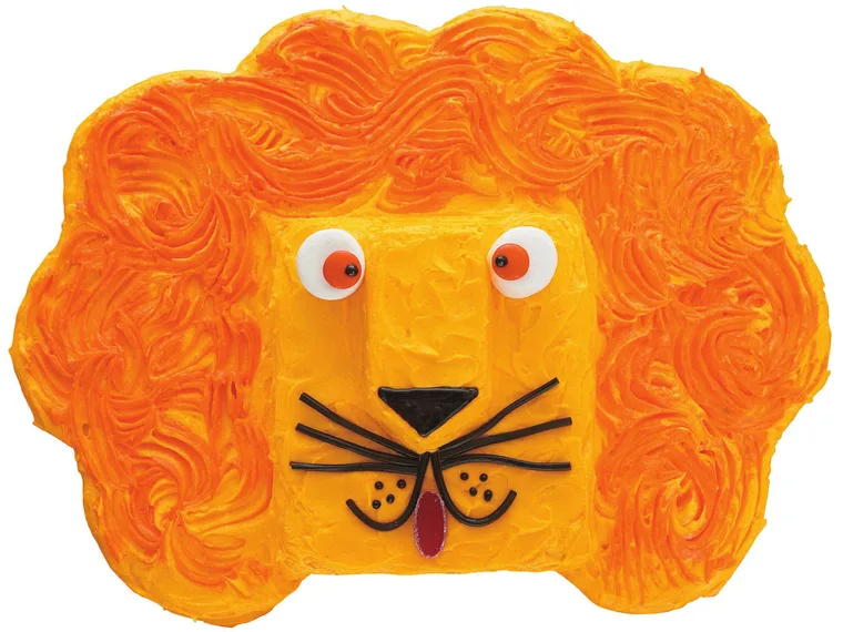 leonardo lion birthday cake