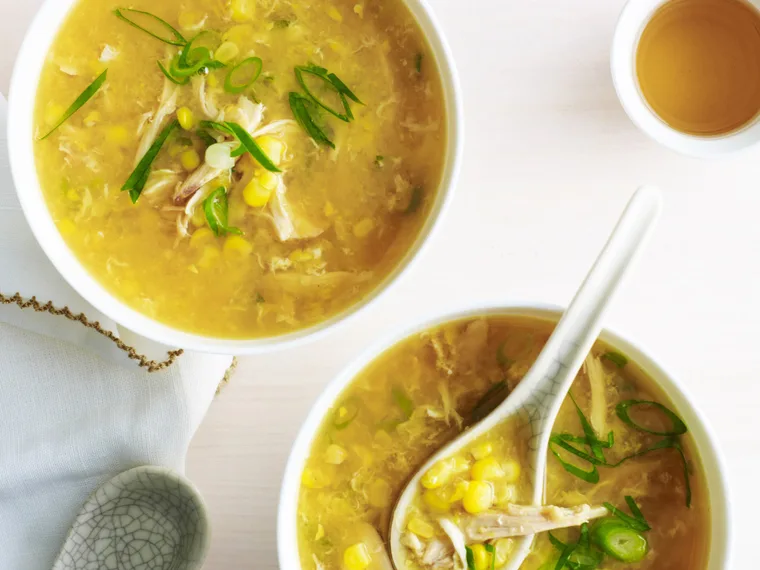 quick and easy chicken and corn soup