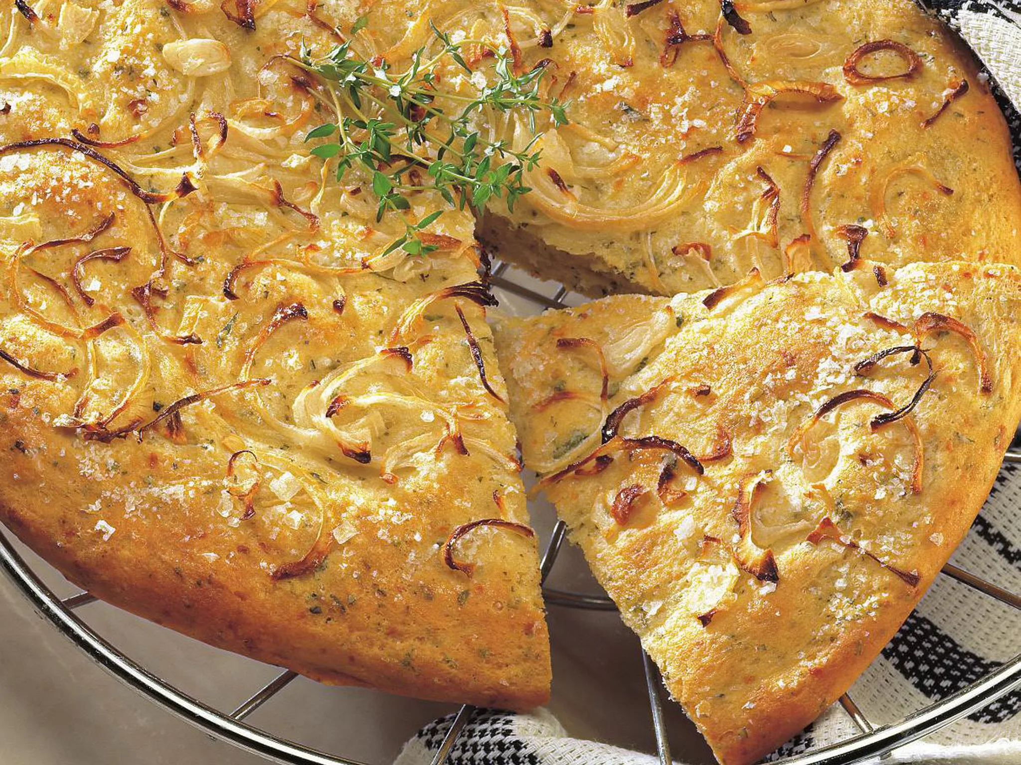 onion focaccia