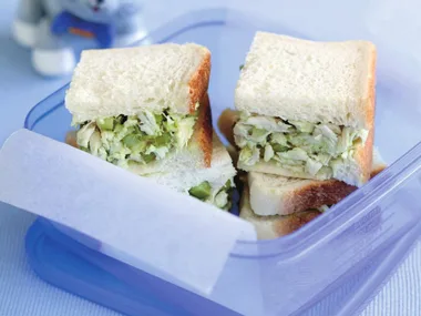 chicken, celery and avocado