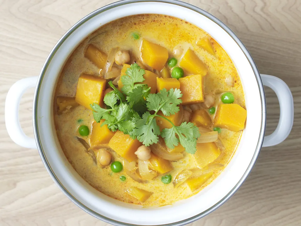 chickpea and pumpkin curry